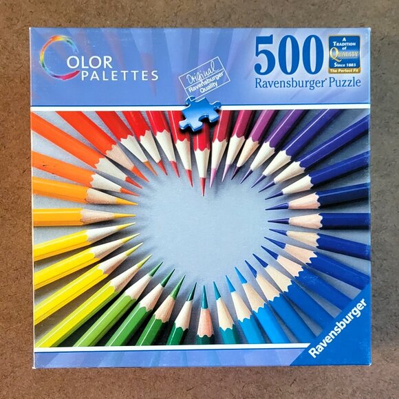 LOVE TO COLOR by Ravensburger JIGSAW PUZZLE 500 pieces - Picture 3 of 9